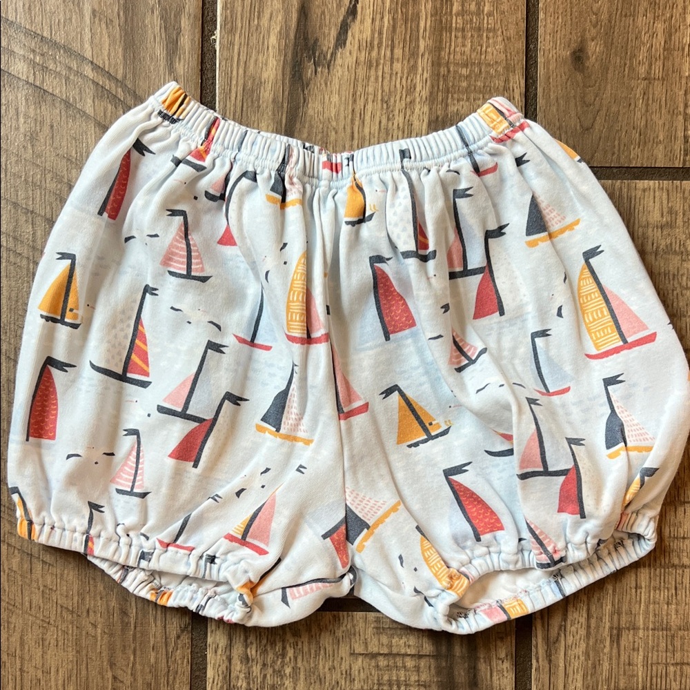 Sailboat Print Kids Bloomers